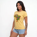 Camiseta Feminina Brasil ✦ Hexa Rio de Janeiro Bandeira | VAI DAR BRASIL