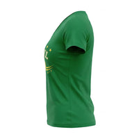 Blusa BRASIL Feminina ✦ Decote V Viscolycra Copa 2026 | VAI DAR BRASIL