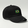 Boné Brasil Bandeira Bordada Aba Curva Unissex Copa 2026 | VAI DAR BRASIL