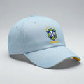 Boné Seleção Brasil CBF Bordado Aba Curva Unissex Strapback | VAI DAR BRASIL