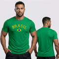 Camiseta Dry Fit Brasil Torcida Masculino Copa 2026 | VAI DAR BRASIL