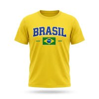 Camiseta Infantil Brasil Algodão Copa do Mundo 2026 | VAI DAR BRASIL