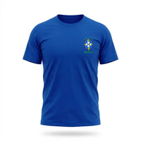 Camisa Infantil Seleção Brasileira Algodão Copa 2026 | VAI DAR BRASIL