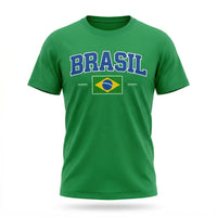 Camiseta Infantil Brasil Algodão Copa do Mundo 2026 | VAI DAR BRASIL