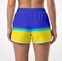 Short Curto Feminino Brasil ✦ Bandeira Slim Tactel | VAI DAR BRASIL