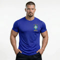 Camisa Brasil Bordada Dry Fit Torcida Masculina Copa 2026 | VAI DAR BRASIL