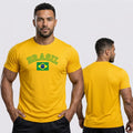 Camiseta Dry Fit Brasil Torcida Masculino Copa 2026 | VAI DAR BRASIL